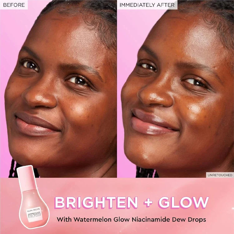 Glow Recipe Watermelon Glow Niacinamide Dew Drops – Brightening Glow Serum | 40ML