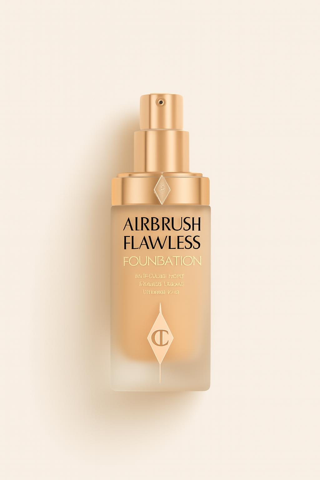 Charlotte Tilbury Airbrush Flawless Foundation – 24H Stay-All-Day, Full Coverage | 30 ML