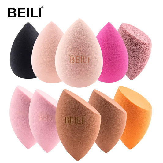 BEILI Multi-Shape Makeup Sponge Collection