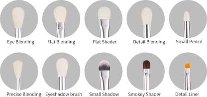 BEILI 20 Pcs Super Soft Makeup Brush Set – Professional, Versatile & Luxuriously Soft | Black