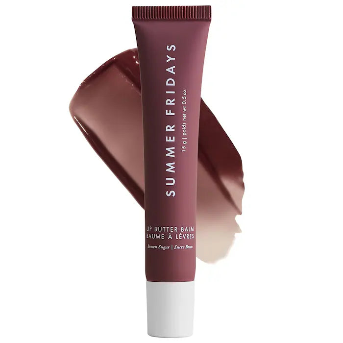Summer Fridays Lip Butter Balm – Hydrating, Nourishing & High-Shine Vegan Lip Treatment | 15 g / 0.5 oz