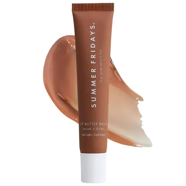 Summer Fridays Lip Butter Balm – Hydrating, Nourishing & High-Shine Vegan Lip Treatment | 15 g / 0.5 oz