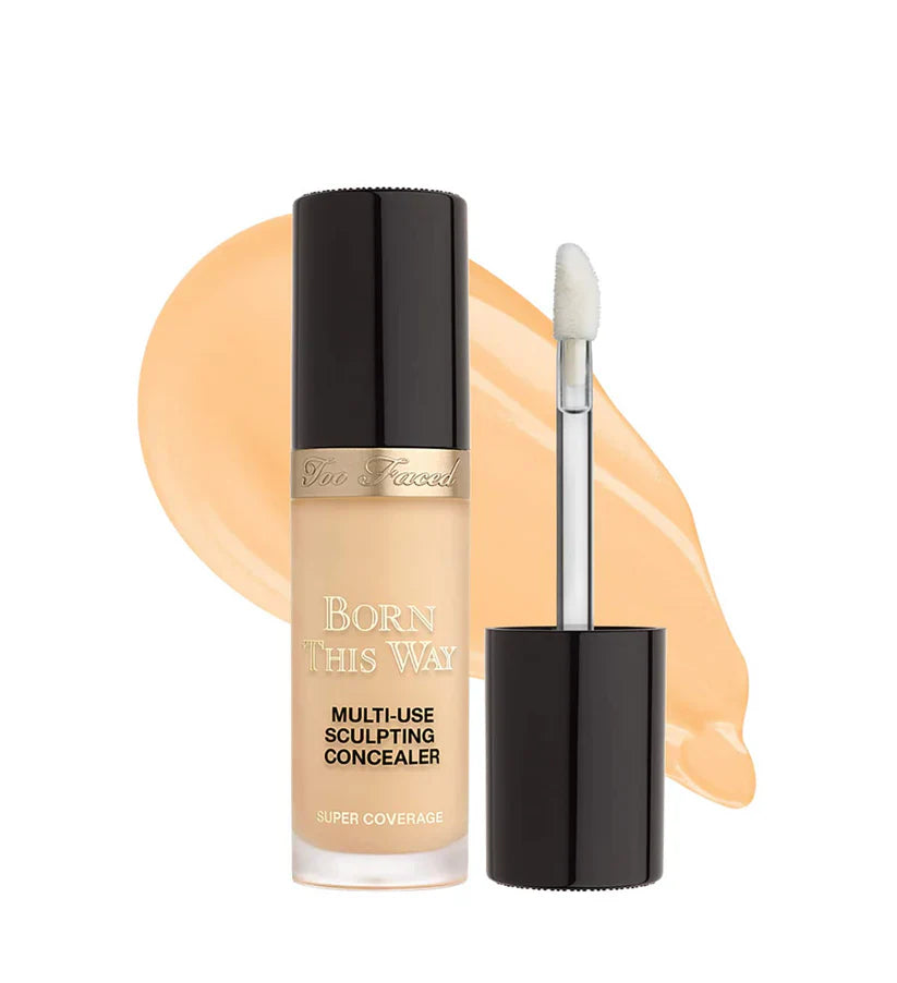 Too Faced Born This Way Super Coverage Multi-Use Sculpting Concealer – 4-in-1 Conceal, Contour, Highlight & Retouch | 13.5 ml