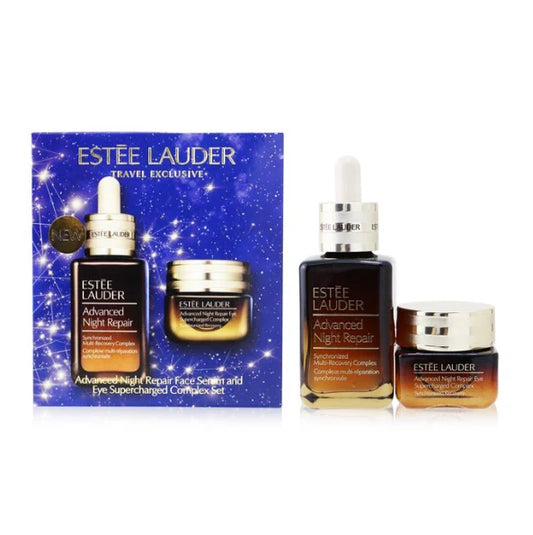 Estée Lauder Powerful Nighttime Repair Duo – Anti-Aging Serum & Eye Cream Set | 50 mL + 15 mL