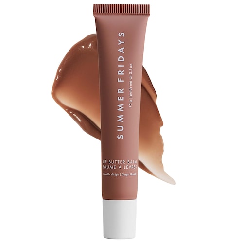 Summer Fridays Lip Butter Balm – Hydrating, Nourishing & High-Shine Vegan Lip Treatment | 15 g / 0.5 oz