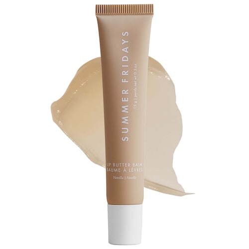 Summer Fridays Lip Butter Balm – Hydrating, Nourishing & High-Shine Vegan Lip Treatment | 15 g / 0.5 oz