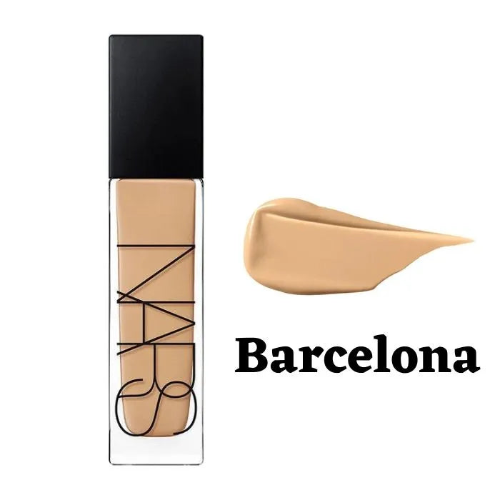NARS foundation stick with 'Barcelona' shade on a white background