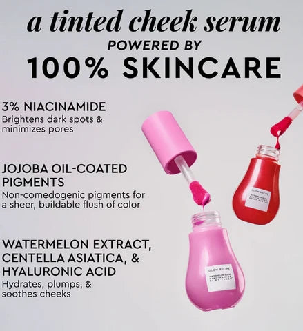 Glow Recipe Watermelon Glow Niacinamide Dewy Flush – Hydrating Liquid Blush
