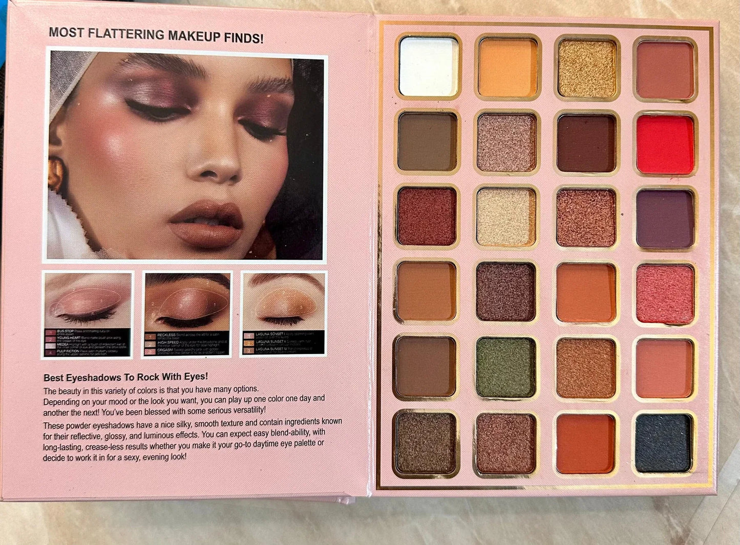 IGOODCO Fashion Eyeshadow & Face Makeup Palette – All-in-One Multi-Color Makeup Kit