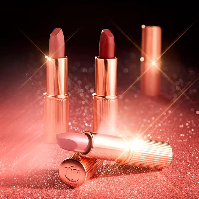 Charlotte Tilbury Iconic Mini Lip Trio Kit – 3 Mini Lipsticks in Signature Shades