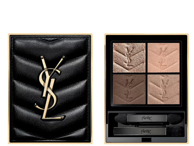 YSL Couture Mini Clutch Eyeshadow Palette – 4 Couture-Inspired Shades in Satin, Matte, Metallic & Shimmer Finishes