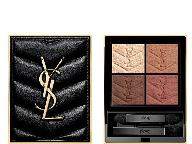 YSL Couture Mini Clutch Eyeshadow Palette – 4 Couture-Inspired Shades in Satin, Matte, Metallic & Shimmer Finishes