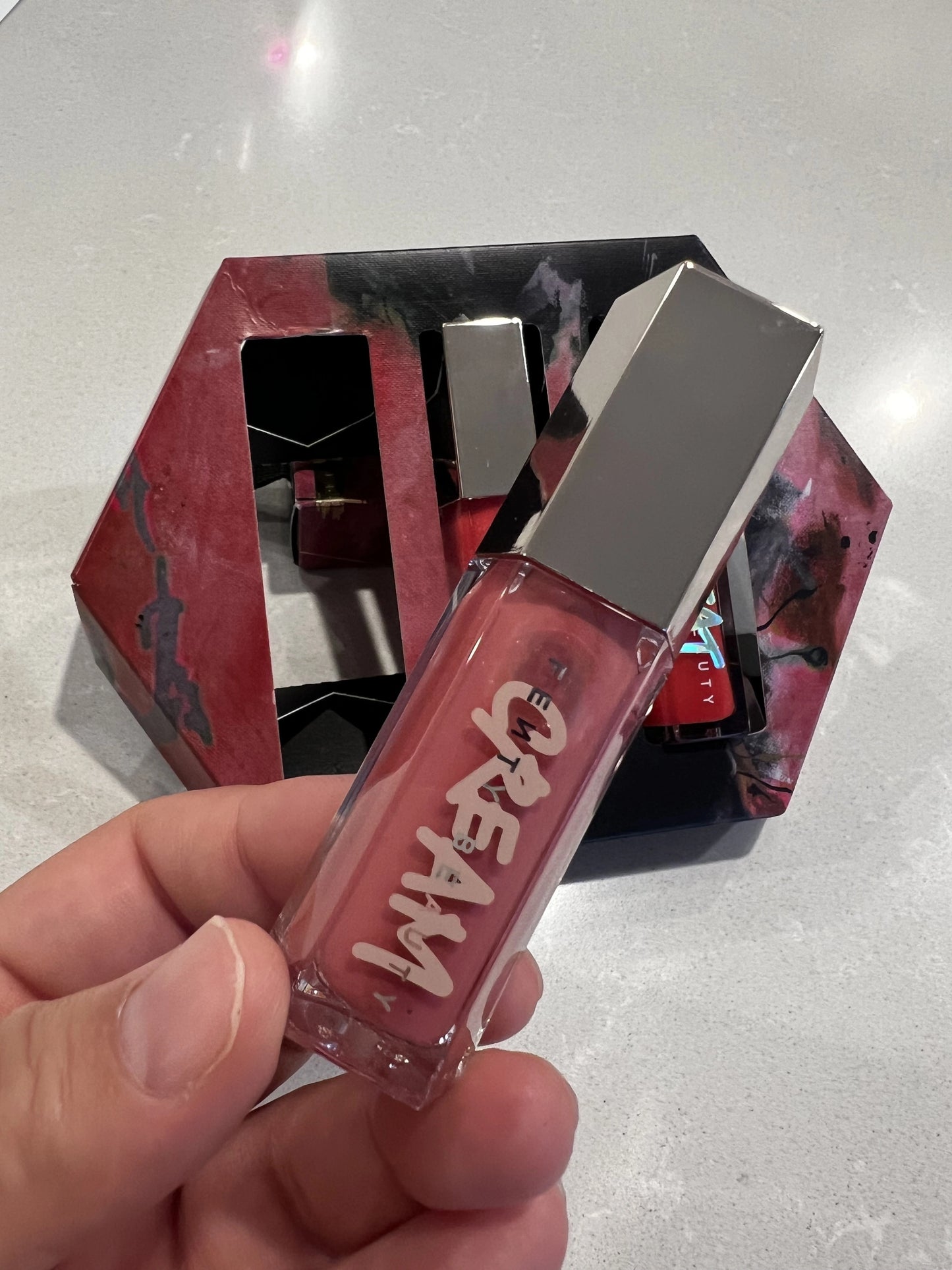 Fenty Beauty Glossy Posse VII – Full-Size Lip Gloss Trio Set