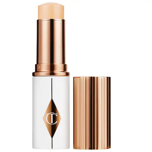 Charlotte Tilbury Unreal Skin Foundation Stick – Hydrating Sheer Glow Complexion | Buildable Coverage