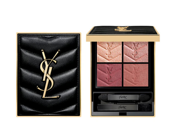 YSL Couture Mini Clutch Eyeshadow Palette – 4 Couture-Inspired Shades in Satin, Matte, Metallic & Shimmer Finishes