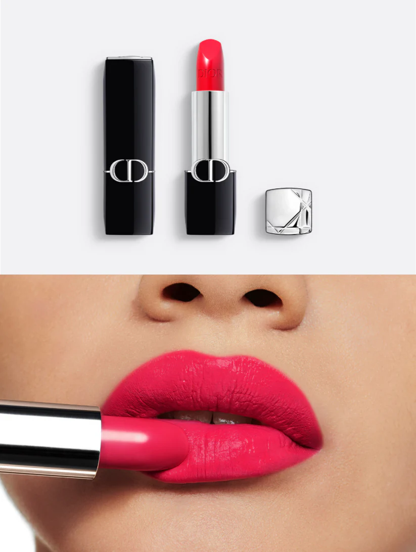 Dior Rouge Satin Matte Lipstick – Intense Color & 16H Comfort | 3.5 g
