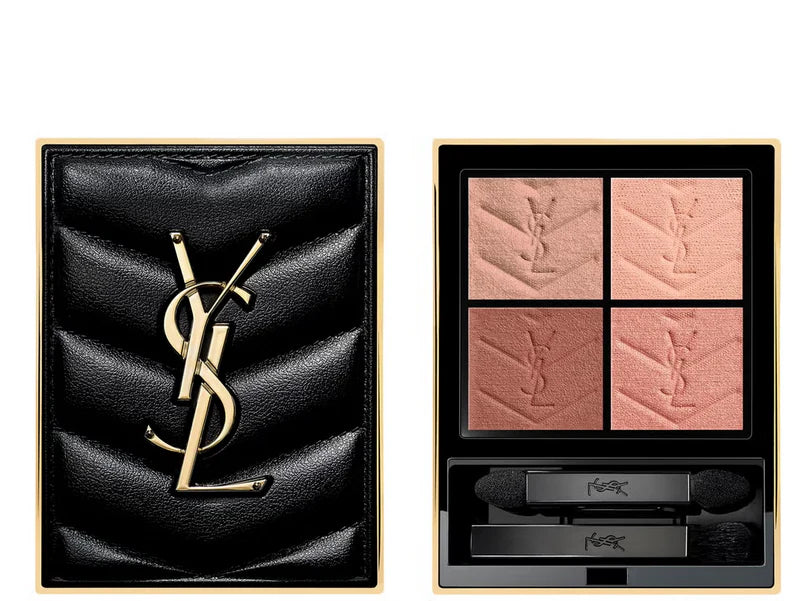 YSL Couture Mini Clutch Eyeshadow Palette – 4 Couture-Inspired Shades in Satin, Matte, Metallic & Shimmer Finishes