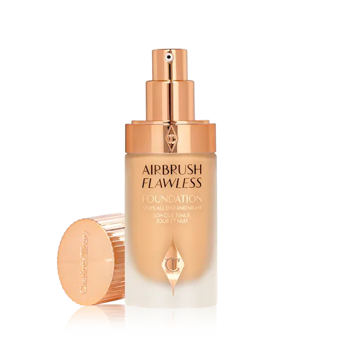 Charlotte Tilbury Airbrush Flawless Foundation – 24H Stay-All-Day, Full Coverage | 30 ML