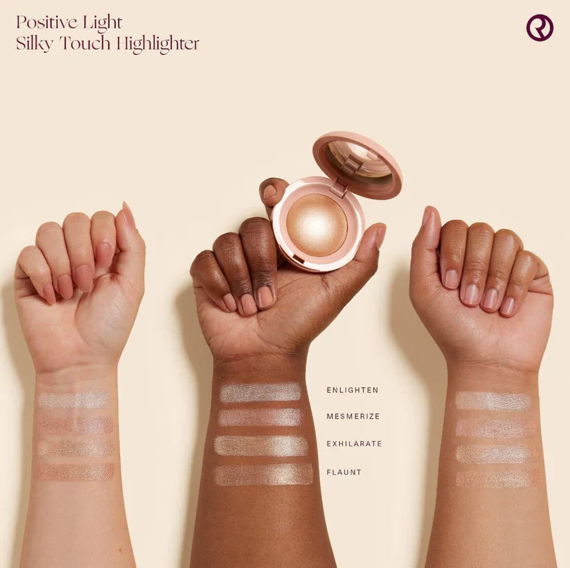 Rare Beauty Positive Light Silky Touch Highlighter | Ultra-Silky, Glass-Like Glow | 2.8 g