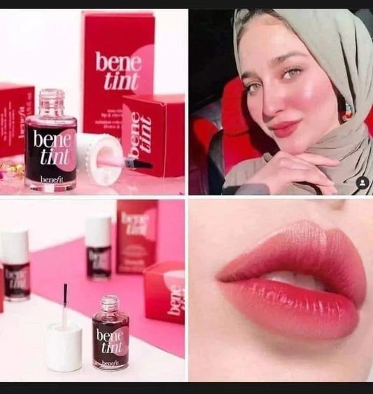 Benefit Benetint – Iconic Rose-Tinted Lip & Cheek Stain for Natural Flush & Long-Lasting Color | 10 ML