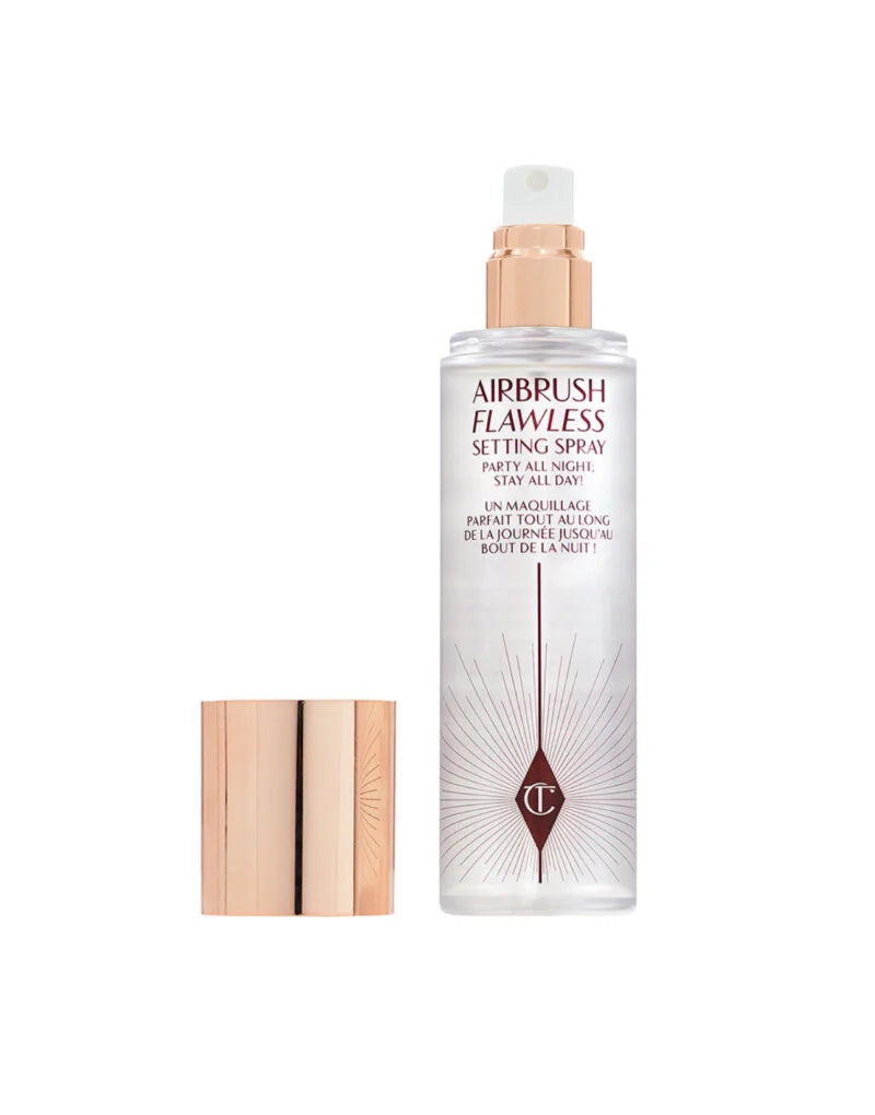 Charlotte Tilbury Airbrush Flawless Setting Spray – 16H Makeup Hold & Hydration | 100 ML