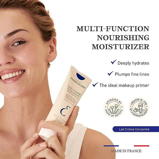 Embryolisse Lait-Crème Concentré – Iconic French Moisturizer, Primer & Makeup Remover | 75 ML
