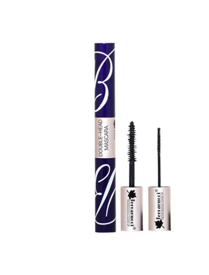 Ferrarucci Duo Brush Mascara – Dual-Ended Volume & Length in One Tube | 8 g