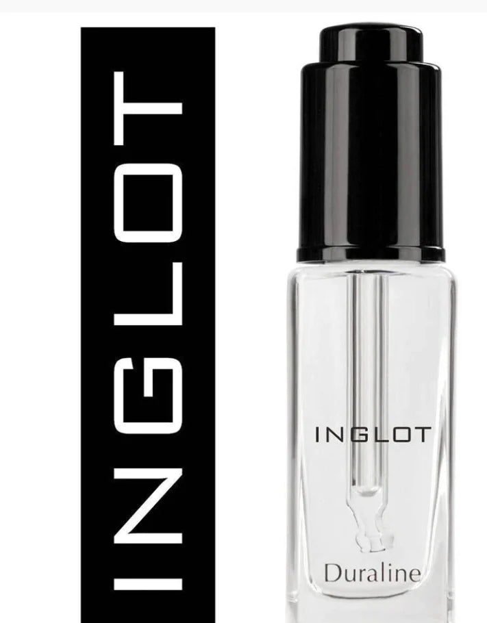 INGLOT cosmetic bottle with black cap on a white background
