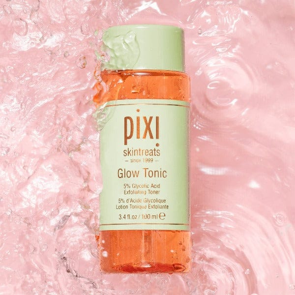 Pixi Glow Tonic – 5% Glycolic Acid Exfoliating Toner with Aloe Vera & Ginseng | 100 ML / 250 ML