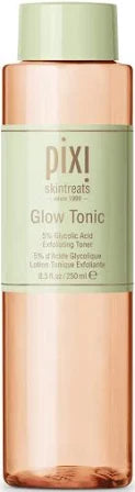Pixi Glow Tonic – 5% Glycolic Acid Exfoliating Toner with Aloe Vera & Ginseng | 100 ML / 250 ML