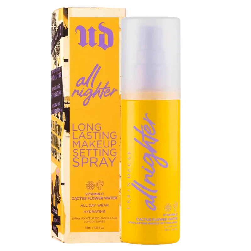 Urban Decay All Nighter Vitamin C Setting Spray – Brightening, Hydrating & 16HR Wear | 118 ML / 4.0 fl.oz